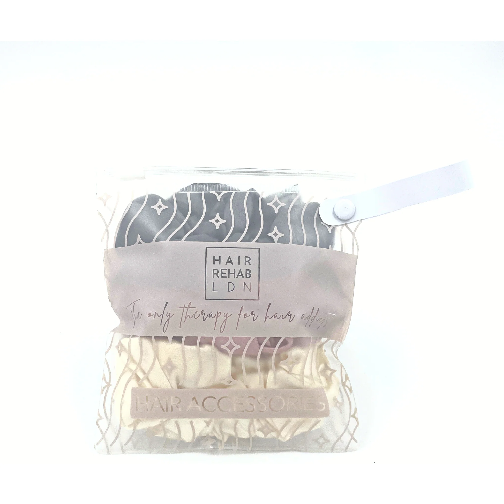 Large Hair Scrunchies | Pure Silk 3 Piece Set - Image 3